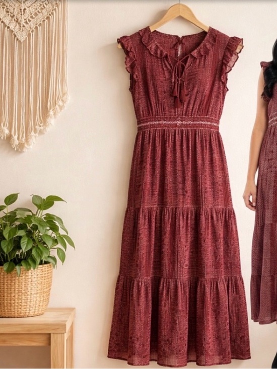 Ariat Sunset State of Mind Midi Dress - Picture 6 of 6